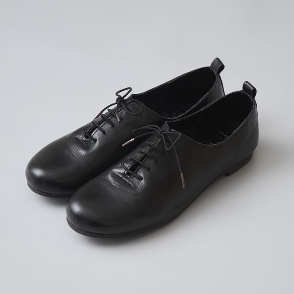 TRAD+/撥水ソフトレザーレースアップシューズ